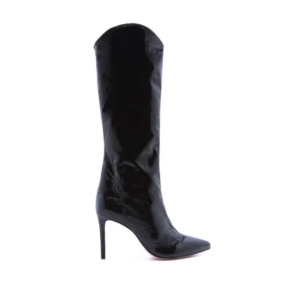Schutz Maryana Boot 9.5 - Black - Patent Leather