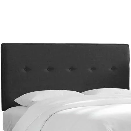 Brayden Studio Monteiro Twill Upholstered Panel Headboard - Size: King