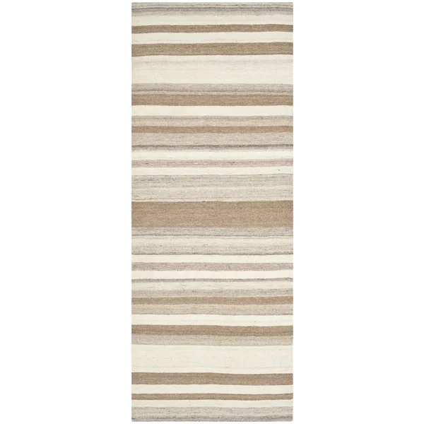 Safavieh 6& x 9& Dhurries DHU631A Natural, Camel Rug