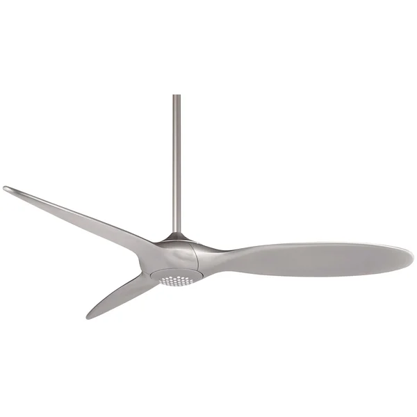 Minka Aire F838L-SL Force Silver 60x22 LED Ceiling Fan