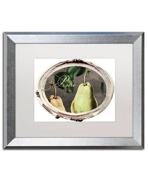 Trademark Fine Art &Paris in Frames 9& by Color Bakery Framed Graphic Art - Matte Color: White, Size: 16x22 H x 20x22 W x 0.5x22