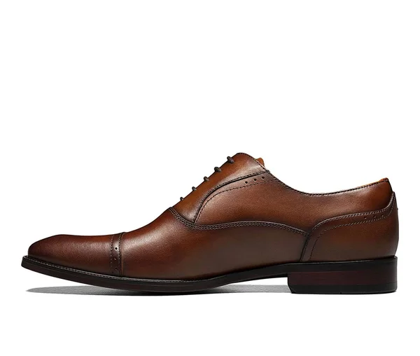 Florsheim Sorrento Cap Toe Oxford 8.5 Men's Cognac