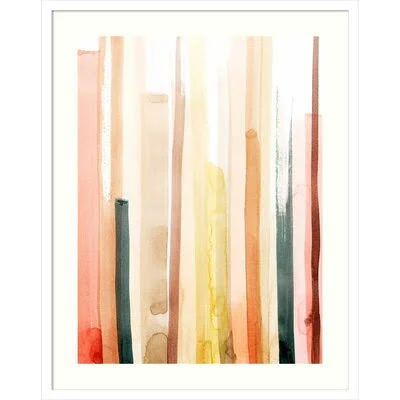 Coral Reach I - Picture Frame Painting Print on Paper Joss & Main Format: White Framed Paper - Size: 29.38x22 H x 23.38x22 W