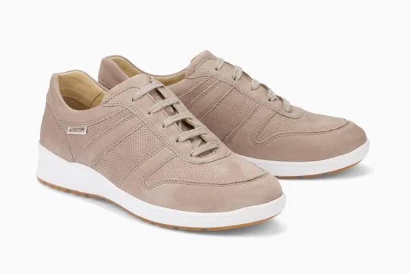 Mephisto Rebeca Perf Light Taupe Bucksoft, 08