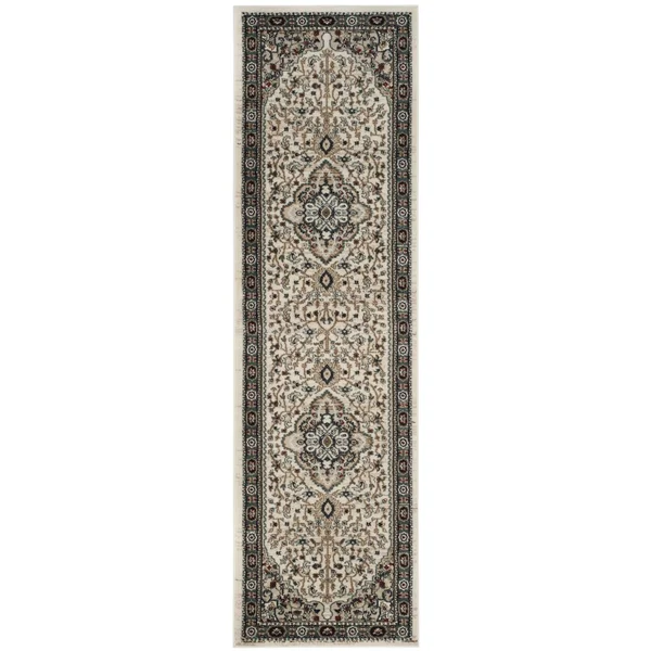 Safavieh Lyndhurst LNH338B Cream - Beige Rug 2&3x22 x 8& Runner