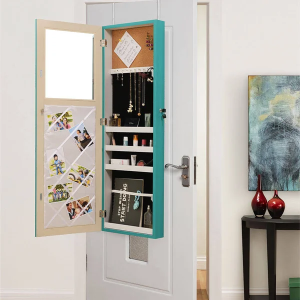 Inspired Home Galatea Jewelry Armoire Over-The-Door