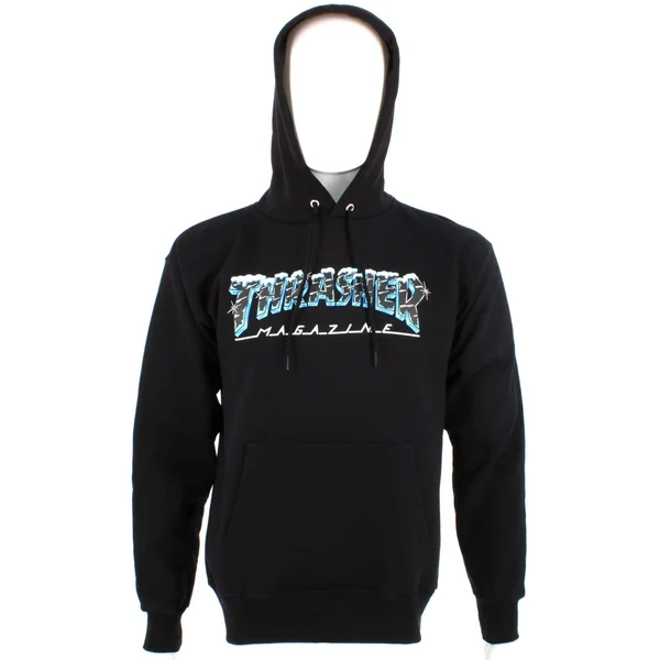 Thrasher Black Ice Hoodie (Black) XL
