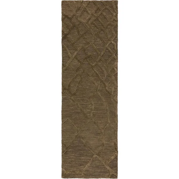 Addison Rugs Webster 1 Mushroom 2 ft. 3 in. x 7 ft. 6 in. Area Rug - Brown