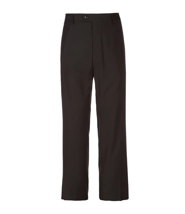 Roundtree Yorke Big Tall Travel Smart Comfort Classic Fit Flat Front Non-Iron Twill Dress Pants - 56 32