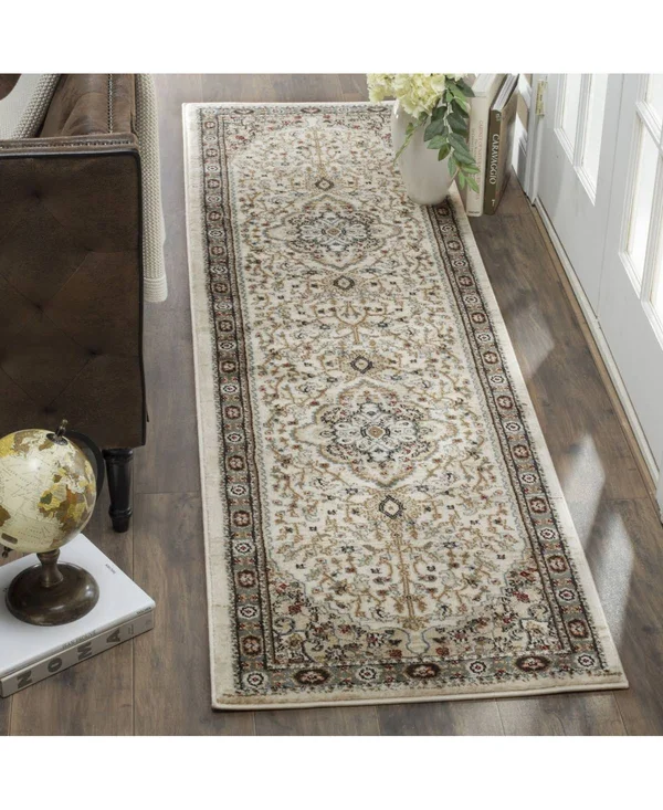 Safavieh Lyndhurst LNH338B Cream - Beige Rug 2&3x22 x 8& Runner