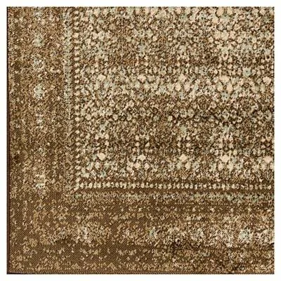 Art of Knot Juargas Dark Brown Traditional 7&10 inch x 11&2 inch Area Rug