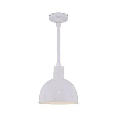 Sally 1 Light Bell Pendant Laurel Foundry Modern Farmhouse Finish: White, Pendant Size: 11.5x22 H x 12x22 W, Size: 12x22 H x 0.7