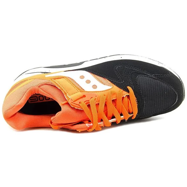 Saucony Originals Men's Grid 9000 Sneaker, Black/Orange