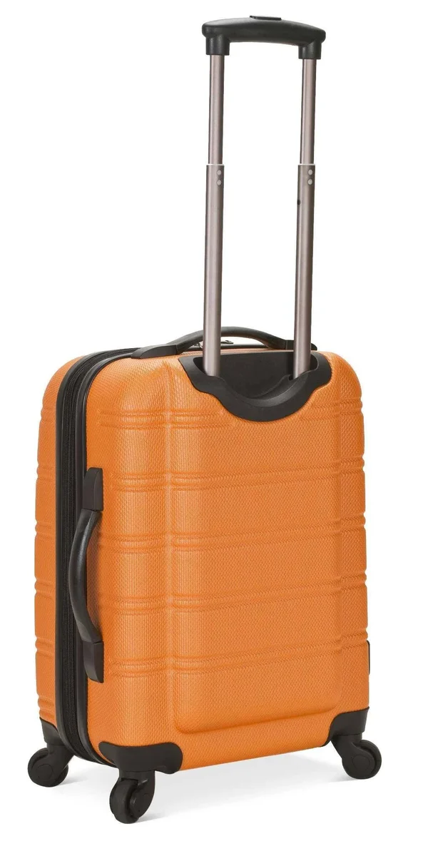 Rockland Melbourne 20x22 Expandable ABS Carry on