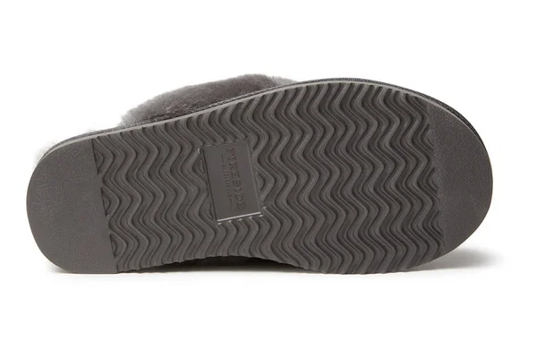 Fireside by Dearfoams Sydney Women's Slipper - Grey Size 6