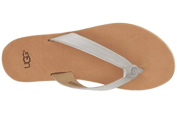 Ugg Tawney Metallic (Silver) Women's Sandals