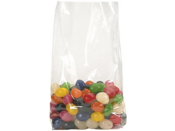 6in x 3in x 18in - 2 Mil Gusseted Poly Bags