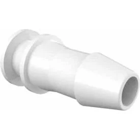 Eldon James 1/4x22 Barbed Insert Plug - White Polypropylene
