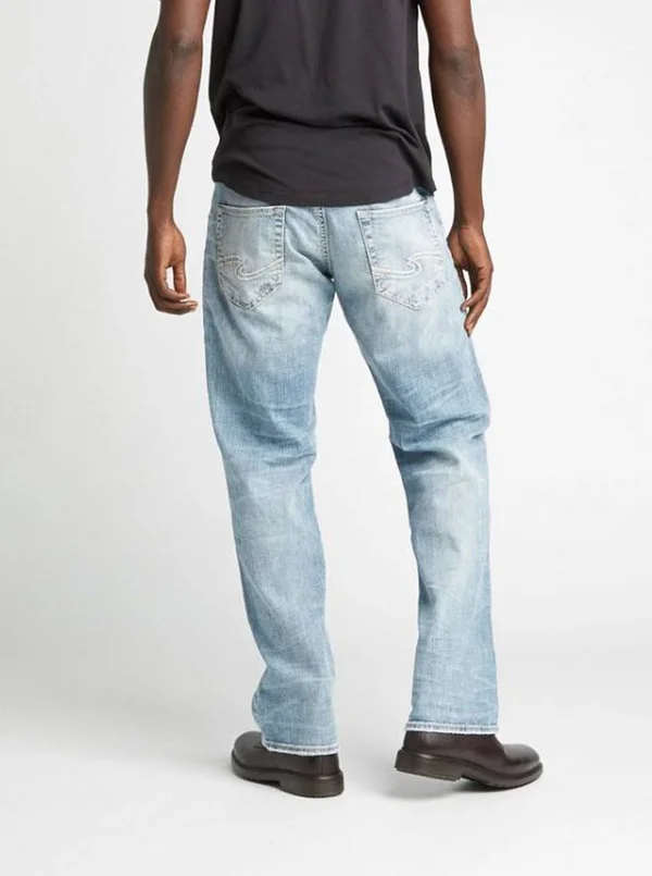 Silver Jeans Co. Men's Zac Relaxed Fit Straight Leg Jeans