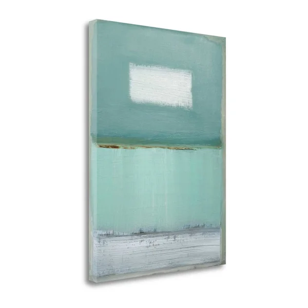 Tangletown Fine Art Azure Blue I by Caroline Gold, Giclee Print on Gallery Wrap Canvas, 35x22x47x22