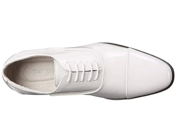Stacy Adams Gala Men's Oxford Dress Shoes - Size: 10 Wide, White