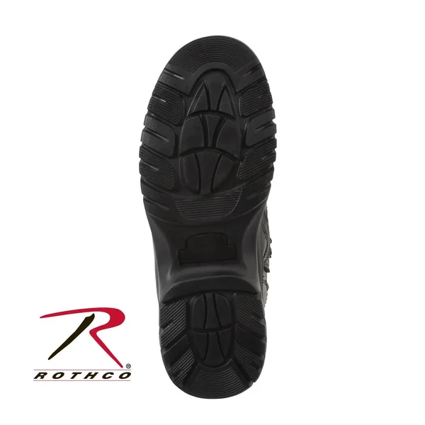 Rothco Forced Entry 8x22 Tactical Boot with Side Zipper 9 - Black