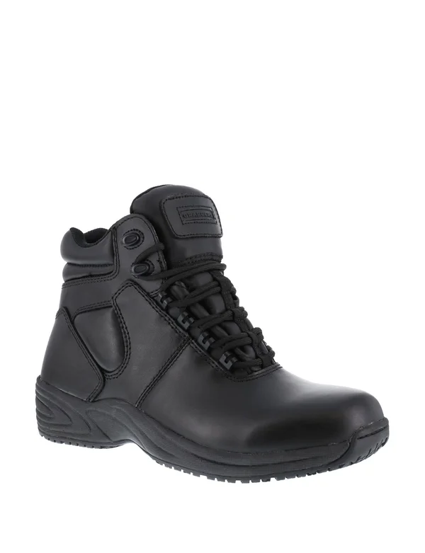 Grabbers Men's Fastener G1240 Work Boot - 8-W Black