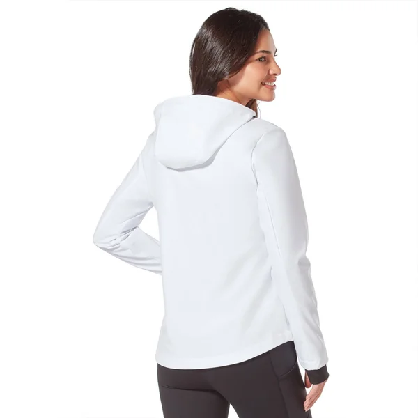 Free Country Womens Regular Fit Long Sleeve Softshell Jacket - White x Large