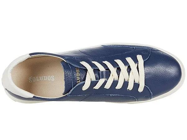 Soludos Ibiza Platform Sneaker - Marine Blue - 8.5