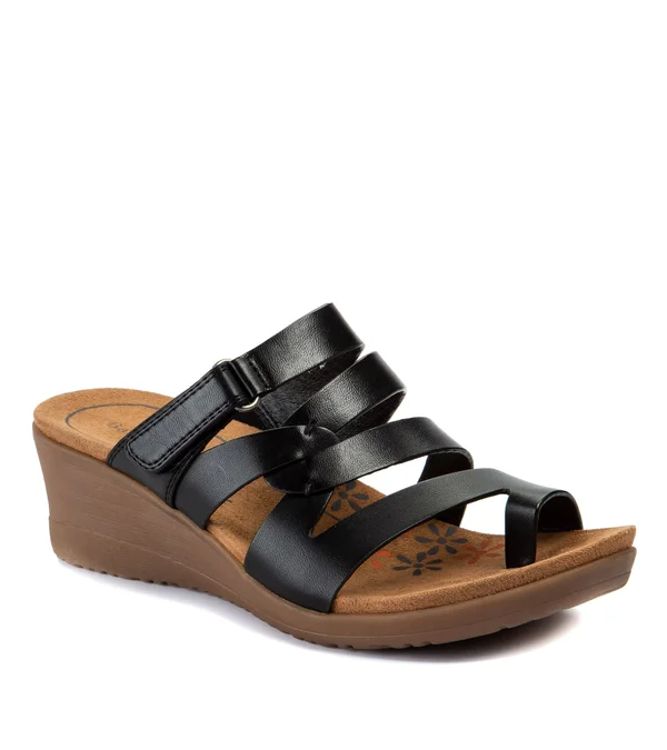 Baretraps Theanna Women's Wedge Sandals - Size: 5.5, Black