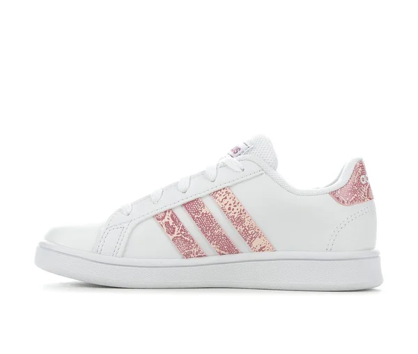 Adidas Girls Grand Court Tennis Shoe White 6