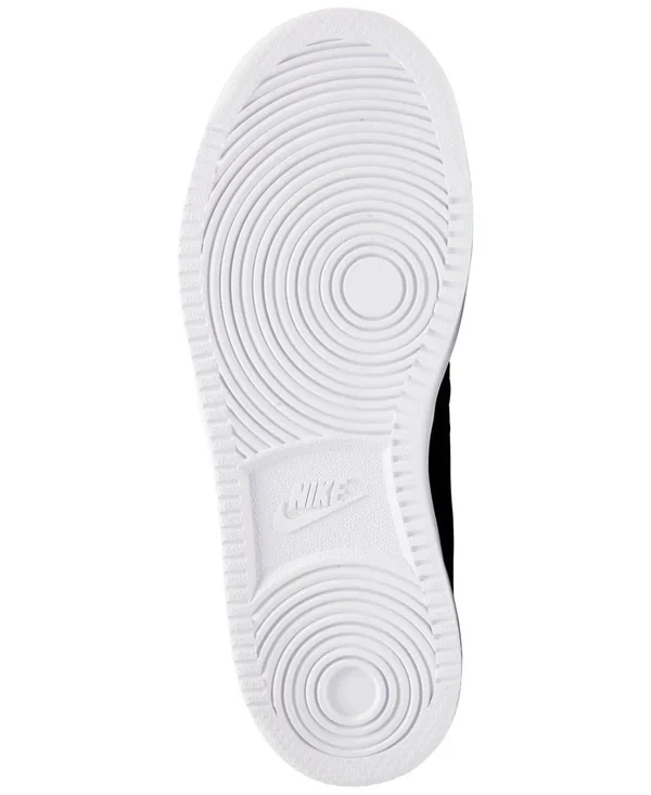 Nike Court Vision Low Women's Shoes Black/Black/White : 6 B - Medium