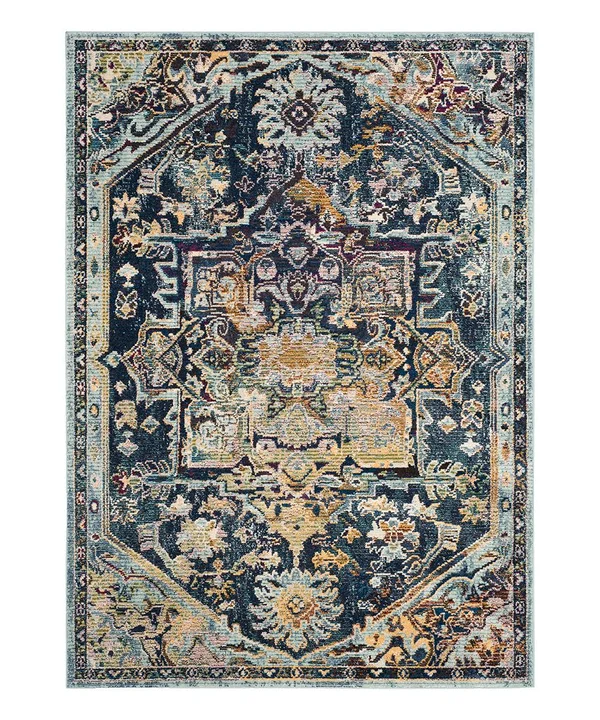 Safavieh Savannah 632 Navy, Creme 9& x 12& Rug
