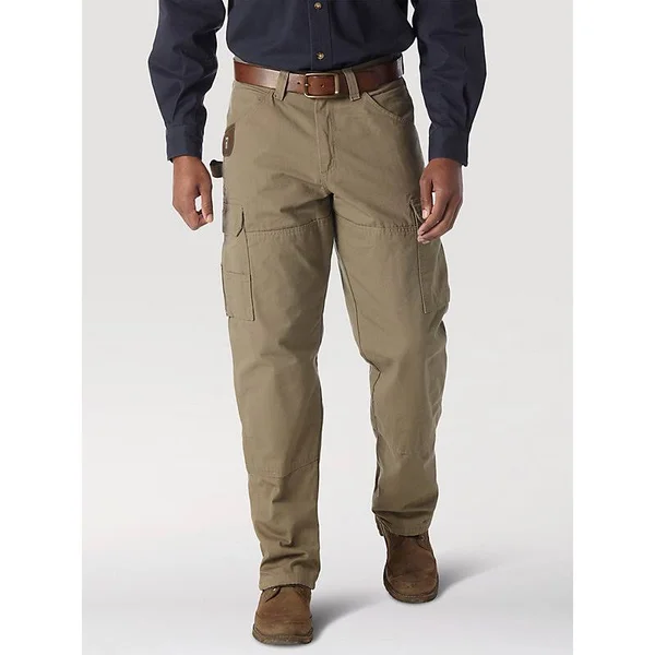 Wrangler Riggs Workwear Lined Ripstop Ranger Pants - Men's, Size: W30 L32, Brown