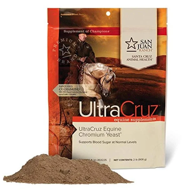 UltraCruz - sc-363225 Equine Chromium Yeast Supplement for Horses - 2 lb, Powder (454 Day Supply)