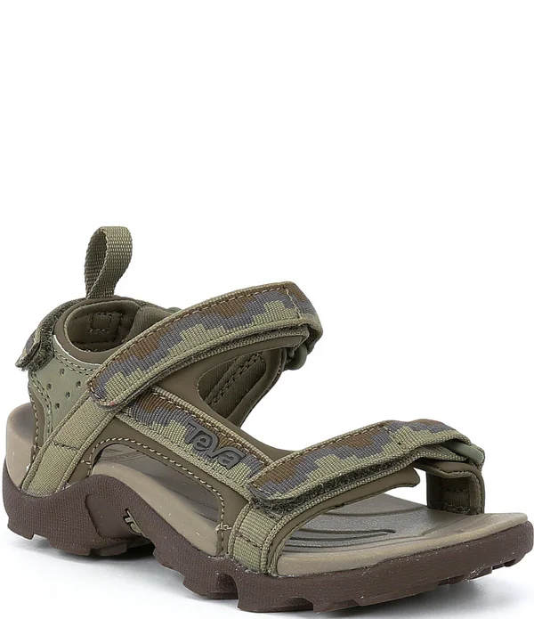 Teva Kids Tanza Sandal - Steps Dark Olive 2