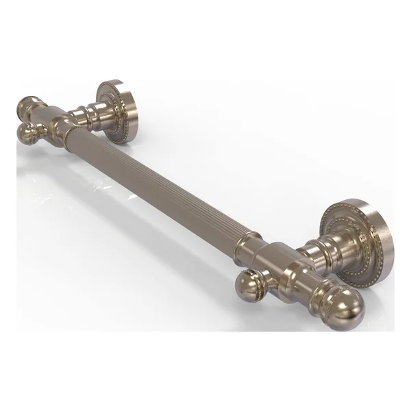 Allied Brass DT-GRR-16-PEW 16 inch Grab Bar Reeded - Antique Pewter