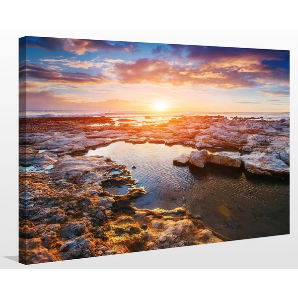 Picture Perfect International Trapany. Sicily, Italy, Europe Giclee Print Canvas Wall Art, 36 Inches x 48 Inches x 1.5 Inches