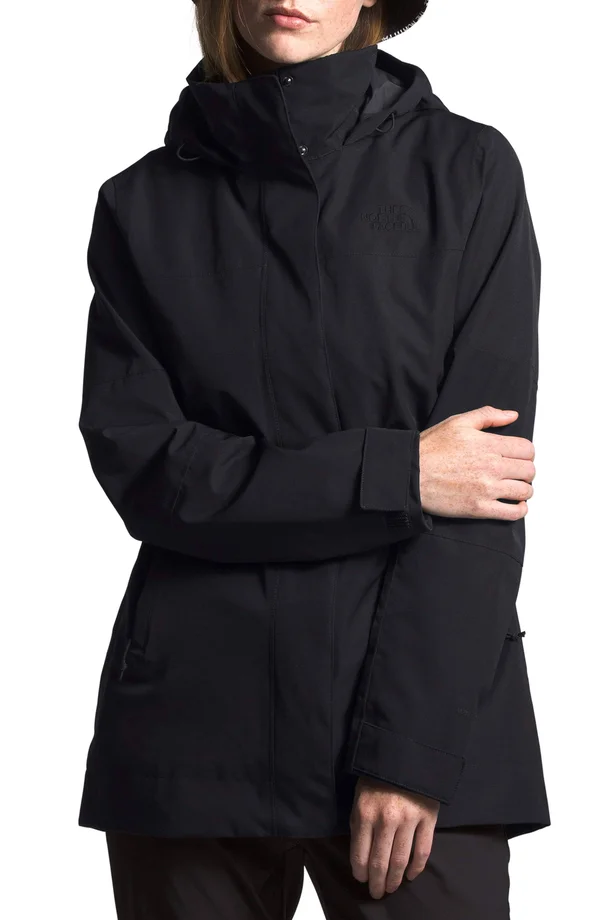 The North Face Women's Westoak City Trench - Large - TNF Black