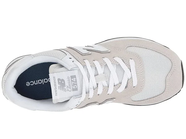 New Balance Women's 574 - White (Size 5)