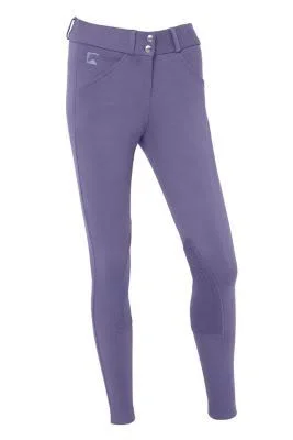 Riding Sport Women's by Dover Saddlery Essential Knee-Patch Breech - 350000000000, Blue Note
