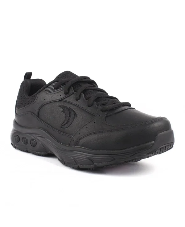 Therafit Women's Renee Slip-Resistant Walking Sneaker - Black