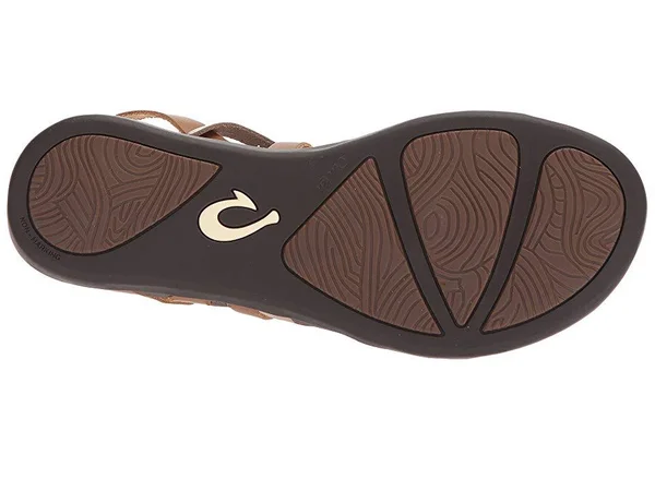 Olukai Women's &Awe &Awe Sandal Sahara/Bubbly 10
