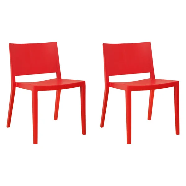 Mod Made Elio Chair 2-Pack - White