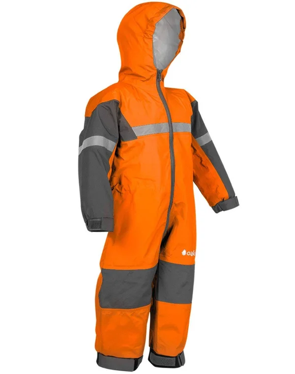 Classic Orange Trail One Piece Rain Suit 6/7, Classic Orange