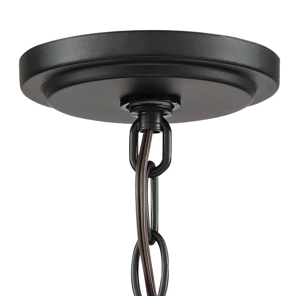 Possini Euro Cass 19x22 Wide Painted Wood 5-Light Orb Pendant