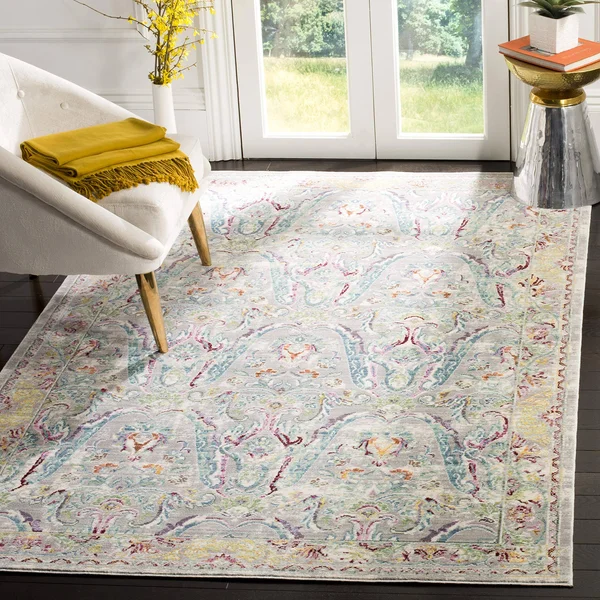 Safavieh Mystique Grey & Light Blue 3& x 5& Rug