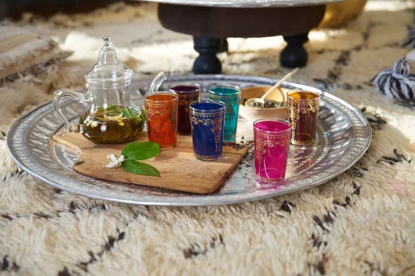 Moroccan Morjana Glass (Set of 6) Finish: Purple