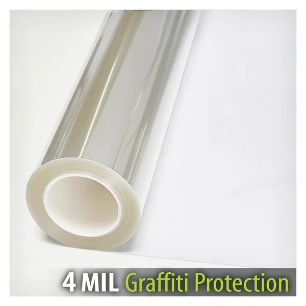 Bdf Ag4m Window Film Graffiti Protection 4 Mil Clear (60in x 25ft)