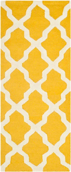 Safavieh Cambridge CAM121Q Gold - Ivory Rug 2& 6x22 x 8& 0x22 Runner
